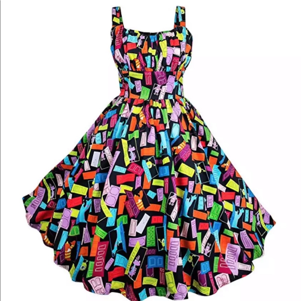 Disney Parks Dress Shop Monsters Inc. Doors XL